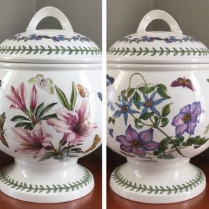 Large Portmeirion Soup Tureen Botanic Garden Virgins Bower Lily Floral Flowers